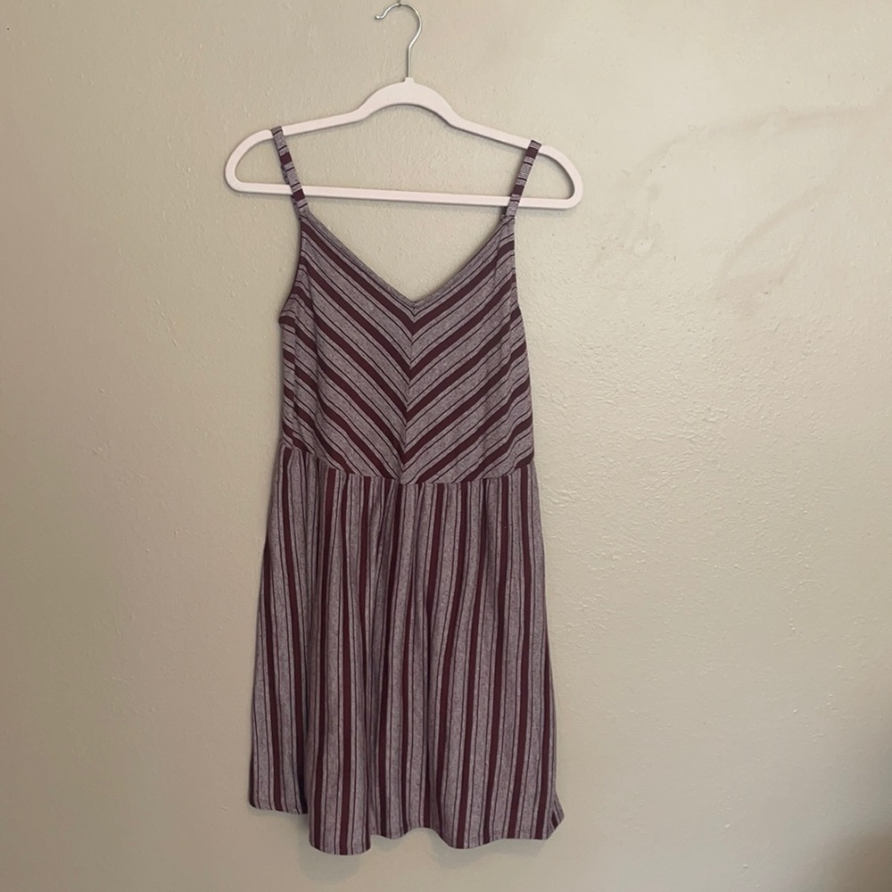 Maroon Universal Thread Dress